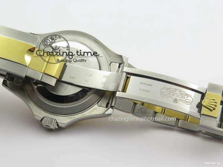 1227 MultiPurpose Yacht-Master 116622 JF Best Edition SS YG Gray MOP Dial On Bracelet A 3863